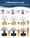 4 x Brand New 2 Pack Finger Extensor - 6 Level Hand Gripper, 3.0 Adjustable Finger Trainer, Forearm Trainer for Improved Finger Function - RRP €40.12