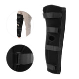 1 x RAW Customer Returns Knee Immobilizer, Adjustable Knee Immobilizer Lightweight Steel Sheet Knee Support Leg Stabilizer Support with Splint for Arthritis, ACL, PCL, S  - RRP €36.77