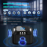 1 x RAW Customer Returns Mouse repellent ultrasonic mouse repeller 360 mouse repeller frequency adjustable mouse repellent plug-in pest repellent rat repellent indoor rat repellent with LED strobe light rodent control - RRP €35.99