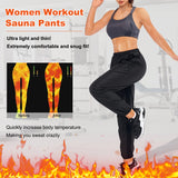 1 x RAW Customer Returns Gotoly Sauna Pants Women s Slimming Jogging Bottoms Sports Pants High Waist Training Pants Long Sweat Pants with Pocket Quick-Drying Sweat Pants Tummy Control Thigh Shaper for Running, Training, Gym - RRP €27.53