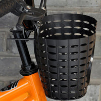 10 x Brand New YeloYolker Kids Halloween Bicycle Basket with Bell, Cute Bicycle Front Handlebar Basket for Boys, Toddlers, Children, Portable Plastic Tricycle Basket for School, Outdoor, Cycling Bat  - RRP €150.4