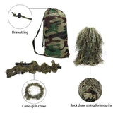 1 x RAW Customer Returns Goetland 5 Pieces Ghillie Camouflage Suit Men Ghillie Suit Hunting Suit Forest Jungle Universal Size for Hunting All Saints Hoax - RRP €45.88