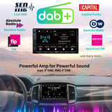 1 x RAW Customer Returns ATOTO F7XE 7 inch Double Din Digital Media Receiver with DAB DAB , Wireless Carplay Wireless Android Auto, Car Radio with Sat Nav, Link Mirroring, Bluetooth, HD LRV, Fast Charge, F7G2A7XED - RRP €289.9