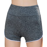 3 x Brand New Everbellus Women s High Waist Sporty Shorts Fitness Running Yoga Shorts Gray Small - RRP €63.51