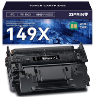 1 x RAW Customer Returns ZIPRINT 149x Toner Replacement for HP 149x w1490x Toner for HP LaserJet Pro 4002 HP LaserJet Pro MFP 4102 1 Black  - RRP €60.99