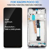 1 x RAW Customer Returns LADYSON LCD Screen for Xiaomi Poco X3 Poco X3 NFC Poco X3 PRO LCD Display Touch Screen Digitizer Assembly Replacement Kit with Tools 6.67 inch Black with Frame  - RRP €37.5