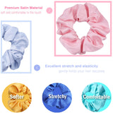 10 x Brand New VENUSTE Hair Scrunchies Made of Satin Soft as Silk for Women Girls, Cute Soft Elastic Hair Bands Hair Accessories, Pastel Colors, 12 Pack - RRP €82.9