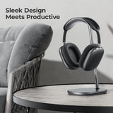 1 x RAW Customer Returns BENKS AirPods Max Stand,Headphone Stand for Over Ear Headphones,Gaming Headset Accessories,Desktop Headset Holder Compatible with AirPods Max,Beats,Bose,Sony,Sennheiser and Other Headsets - RRP €36.29