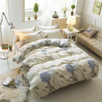 1 x RAW Customer Returns Tospass bed linen 220 x 240 cm 3 pieces flowers white beige modern floral bed linen set girls duvet cover soft microfiber reversible bed linen 1 duvet cover with zipper 2 pillowcases 80 x 80 cm - RRP €38.3