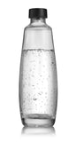 1 x RAW Customer Returns SodaStream 1 Liter Bipack Glass Bottles Compatible with Duo Carbonator 2 x 1L, Black, 10 x 19.5 x 29 - RRP €27.5