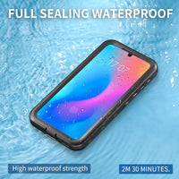 1 x RAW Customer Returns FONREST Waterproof Case for Samsung Galaxy A55 5G, IP68 Certified Slim Shockproof Dust Snow Proof Full Body Sealed Underwater TPU PC Outdoor Cover - RRP €19.9