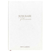 1 x RAW Customer Returns Boss Babe Planner Undated Success and Productivity Planner white  - RRP €30.1