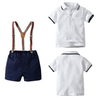 3 x Brand New Maeau Baby Suit Boy Wedding Baptism Suit Boy Baby Clothing Set Gentleman Tuxedo Suit Boy Baby Baptism Clothes for Baby Boys Photo Shoot Children Boy Outfit Baby Clothes Summer Boys - RRP €97.98