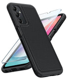 3 x Brand New FNTCASE for Samsung Galaxy A24 case dual layer protective mobile phone case, robust shockproof with non-slip structured back - military protection bumper tough case for Samsung A24 - RRP €42.33