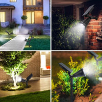 1 x RAW Customer Returns MAGIC SELECT outdoor LED solar spotlight with IP65 protection for the garden. Solar patio light with solar panel. Adjustable garden lawn lamp. - RRP €12.85