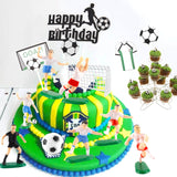 23 x Brand New Football Cake Topper Decorations Happy Birthday Cake Topper Decorations Sports Cupcakes Football Themed Complementary Decorations 15 Pieces - RRP €441.6