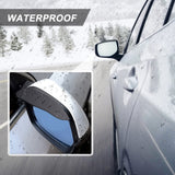 1 x Brand New 1 pair of universal car rear view mirror rain cover, sun visor eyebrow, rear view mirror rain visor, black thick rear view mirror side mirror rain eyebrow, for truck and most cars rear view mirror - RRP €32.4