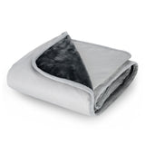 1 x RAW Customer Returns PETTOM Dog Blanket Washable 152 x 127 cm Dog Blanket Waterproof Dog Blanket Cool and Warm Double Layer Pet Blanket Sofa Bed Grey  - RRP €30.24