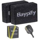 7 x Brand New Baypify 2 Pack Pickleball Paddle Erasers, Carbon Fiber Pickleball Paddle Cleaner, effortlessly removes ball residue, stains and minor scratches - RRP €126.98