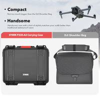 1 x RAW Customer Returns SYMIK P330-A3 Air 3 Case, Waterproof Hard Case for DJI Air 3 Fly More Combo, Compatible with DJI RC 2 RC-N2 Remote Control, Battery Charging Station, Battery, Tablet Holder, Drone Accessories - RRP €39.99