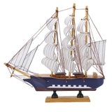 1 x RAW Customer Returns Mediterranean Style Model Ship, Wooden Ship, Wooden Ship Models, Sailboat Decoration, Mini Mayflower Ship Model, Collectible - RRP €37.04