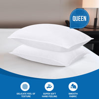 1 x RAW Customer Returns Utopia Bedding Head Pillow Set of 2 , 50 x 70 cm Sleeping Pillow, Breathable and Soft Pillow White  - RRP €27.05