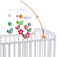 25 x Brand New Livonir Extra High Wooden Crib Mobile Arm 70 cm Mobile Bed Support For Changing Tables and Playpens Easy to Install without Tools Gift for New Parents - RRP €538.0