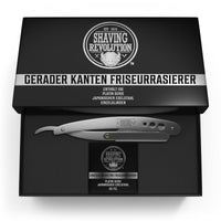 1 x RAW Customer Returns Shaving Revolution Barber Razor for a Close Shave - Professional Razor - Includes 100 Barber Razor Blades - Barber Razor Kit for Men - RRP €11.15