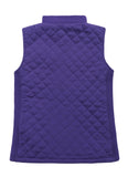 4 x Brand New Bienzoe Women s Casual Quilted Lightweight Vest Purple 2XL - RRP €151.96