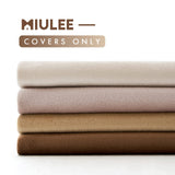 3 x Brand New MIULEE velvet cushion cover 50 x 50 cm cushion cover brown series set of 4 sofa cushions velvet cushions decorative throw pillows couch cushions decorative cushions color gradient cover sofa cushion cover f- RRP €95.97