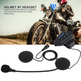 1 x RAW Customer Returns BuyWeek Motorcycle Helmet Bluetooth Headsets, Motorcycle Helmet Bluetooth Intercom Bluetooth V5.0 Motorcycle Helmet Headphones Speaker Support Hands-Free Calling - RRP €27.22