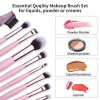 29 x Brand New Brush Set Makeup Professional Cosmetic Make Up Brush Makeup Brush Set for Foundation Concealer Powder Blush Eyeshadow, 14 Pieces, Pink - RRP €463.71