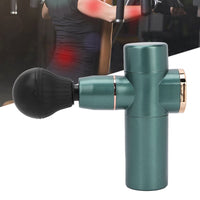 1 x RAW Customer Returns Massage Gun Massage Gun Muscle Massager Electric Deep Tissue Massager with 4 Modes for Neck Shoulder Back Green  - RRP €22.09