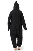 1 x RAW Customer Returns RANSUU Relaxo Costume Penguin Onesie Jumpsuit Animal Relax Costume Duckbill Women Men Pajamas Carnival Halloween Pajamas Cosplay Adult Carnival One-Piece Black S - RRP €29.24