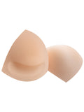 1 x RAW Customer Returns eBoot Bra Pads Bikini Pad Bra Inserts Push-up Pad, 3 Colors, Triangular Shape, 3 Pairs - RRP €19.59