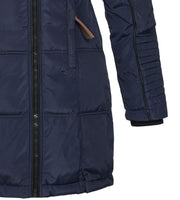 1 x Brand New Geographical Norway women s jacket winter parka Belissima XL fur hood navy L - RRP €109.9