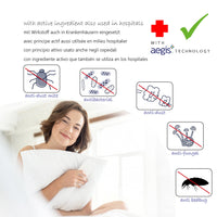 2 x RAW Customer Returns Twillie cushion cover waterproof 50x60 cm set of 2 pieces - Aegis - ko-TEX certified. Pillow protector with zipper Pillow protector cover Breathable, Hypoallergenic, Anti-mite, Antibacterial - RRP €46.8