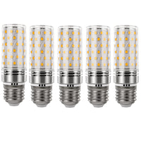 1 x RAW Customer Returns I-SHUNFA E27 LED corn cob lamps warm white 3000K 7W AC100-265V LED corn bulbs replacement 70W halogen lamp not dimmable small candle screw light bulb 5-pack - RRP €17.99