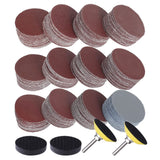 1 x RAW Customer Returns JaneYi Pack of 240 sandpaper Velcro 50 mm sanding discs round grit 60 80 120 180 240 320 400 600 800 1000 2000 3000 polishing pad adapter sanding attachment for cordless screwdriver drill - RRP €16.37