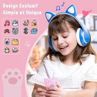 1 x RAW Customer Returns AGPTEK 32GB MP3 Player for Kids with Bluetooth 5.3, Cat Design MP3 Player with Play Button, HD Speaker, 2.4 Inch TFT Display, Volume Button, FM Radio, Alarm Clock, TF Card up to 128GB, Pink - RRP €45.99