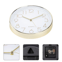 1 x RAW Customer Returns ACCSHINE Wall Clock Without Ticking Noise Silent 30cm Quartz Battery Operated Large Wall Clock Easy to Read for Room Home Kitchen Bedroom Office School - RRP €20.99