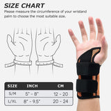 1 x RAW Customer Returns ABYON Wrist Brace with Splint, Carpal Tunnel Wrist Brace Left or Right Hand During Daytime Relieve Wrist Pain, Sprain, Arthritis, Tendinitis - RRP €25.2