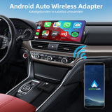 1 x RAW Customer Returns Android Auto Wireless Adapter for OEM Factory Wired Android Auto, Plug Play Easy Setup Dongle for Android Phones Convert Wired Android Auto to Wireless - RRP €70.25