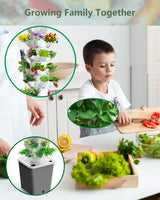 1 x RAW Customer Returns Hydroponic Tower, 30 Hole Hydroponic System, A Great Gift for Garden Lovers, Hydroponic Tower for Herbs, Fruits and Vegetables, Hydroponic Tower with Hydration Pump Adapter, - RRP €119.99