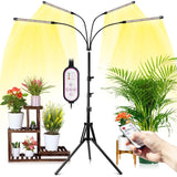 1 x RAW Customer Returns wolezek plant lamp full spectrum, LED grow lamp with stand, 3000k 6500k 660nm floor plant light, plant light tripod adjustable 28-160CM, timing 4 8 12H, 3 modes 10-level brightness - RRP €42.99