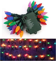 1 x RAW Customer Returns LED fairy lights batteries, 50 strawberries LED chain decorative fairy lights for party festival Halloween Christmas decorating - RRP €19.99