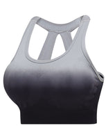 1 x Brand New Sports Bra for Women Seamless with Padding Support Cross Back Running Fitness Yoga Bra - RRP €27.6