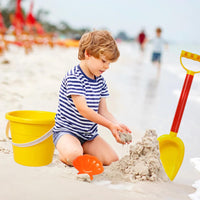 3 x Brand New Falafoty Kids Sand Toy Set, Beach Sand Toys with Bucket, Shovel, Rake, Castle, Outdoor Toys Fun Sand Tools for Summer Beach, Gift for Kids Boys Girls 12pcs  - RRP €24.6