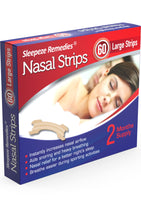 1 x RAW Customer Returns Sleepeze Remedies Nasal Strips 60 x Large, Snoring Nasal Strips, Nose Strips for Breathing and Snoring, Nasal Strips to Stop Snoring, Anti-Snoring Nasal Strips, Nose Breathe - RRP €11.89