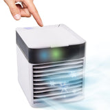 2 x RAW Customer Returns Silvergear Mobile Air Conditioner Air Cooler with 3 Speeds Timer Water Cooling Fan Save Energy and Cool Your Home Mini Air Conditioner without Exhaust Hose - RRP €70.56